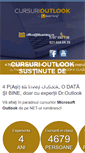 Mobile Screenshot of cursuri-outlook.ro